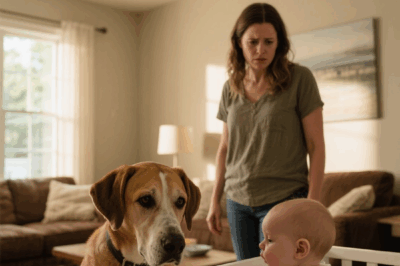 We Nearly Gave Away Our Golden Retriever Because He Barked at the Nanny — But Then I Checked the Camera Footage and Was Stunned