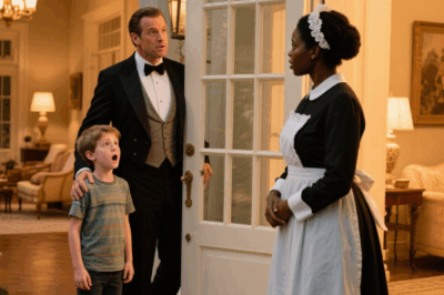 A Billionaire Returned Home Unannounced… and Was Stunned to See the Black Maid with His Son…