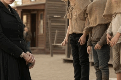 A lonely widow bought three orphans with sacks on their heads and took them in when one of them…