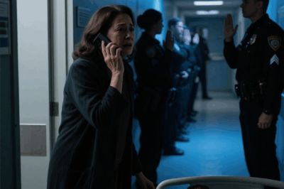 At midnight, my phone rang—my son’s nurse whispered, “Please… come alone.” I slipped through the hospital’s back door, where officers lined the hallway. One gestured for silence. When I finally looked at his bed, the sight nearly stopped my heart…