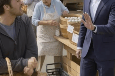 An Elderly Woman Was Confronted by a Troublemaker at the Farmers’ Market — But When a Stranger in a Suit Stepped Out of His SUV, Everyone Went Silent