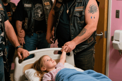 40 Bikers Took Shifts Holding Dying Little Girl’s Hand For 3 Months So She’d Never Wake Up Alone In Hospice