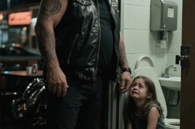 Six Year Old Girl With Bruises Begged Scary Biker To Save Her From Stepfather