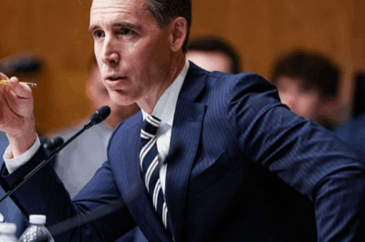 🔥 “FEET TO THE FIRE” SHOWDOWN IN WASHINGTON! 🔥 Sen. Josh Hawley just dropped a bombshell move — introducing new legislation to force funding for farm and food programs even during the government shutdown.