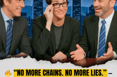 🚨 MEDIA REBELLION: MADDOW, MUIR & KIMMEL BREAK FREE! 🚨
