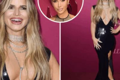 🔥“Jessica Simpson, 45, stuns in scandalously daring latex gown – fans can’t believe this look at All’s Fair premiere! 😱💃”