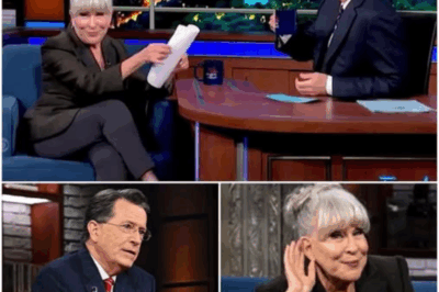 🔥 SHE WENT THERE: Bette Midler DROPS A LIVE ON-AIR BOMBSHELL — Even Stephen Colbert Couldn’t Handle It 😳💥