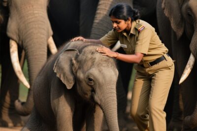The Heartbeat That Saved an Orphaned Elephant
