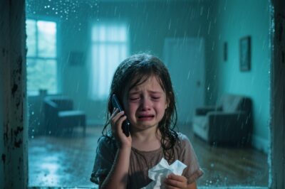 One stormy night, my 6-year-old niece called me in tears: “Uncle, I’m all alone… I’m starving…