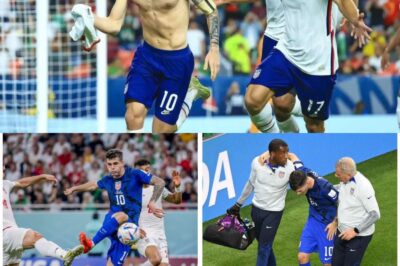 🔥 Shocking Scene: Christian Pulisic Limped Off Mid-Match With Hamstring Injury — U.S. Fans Fear Star’s Season May Be Over as Teammates Look On in Silence, Raising Questions About His Fitness and America’s Chances Ahead of Upcoming International Battles!