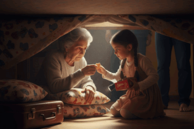 “My son threw me out of his house… but my 8‑year‑old granddaughter hid me under her bed.”