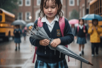 The Girl with the Broken Umbrella