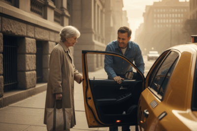 “The taxi driver who gave free rides every Monday… until one letter changed everything.” 🚖💔