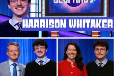 “NO ONE EXPECTED HIM TO SAY THAT ON LIVE TV.” What should’ve been a routine Jeopardy! sign-off has exploded into a wildfire of fan theories after Harrison Whitaker’s emotional, cryptic on-air goodbye sent viewers scrambling for answers. Within hours, the clip dominated social media, sparking frantic debates, wild speculation, and a frenzy to decode what he really meant.