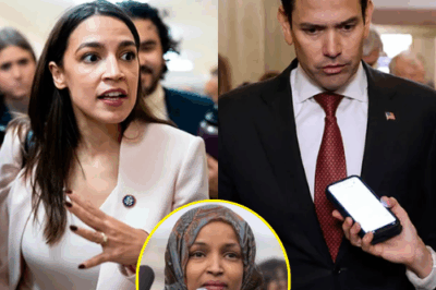 SENATE IN SHOCK: RUBIO ERUPTS AT AOC & ILHAN OMAR — Tables Slammed, Water Flew, 31-Second SILENCE Leaves Capitol Stunned, Nation Watching in Awe!