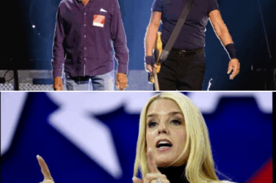 The music world jolted when U2 joined George Strait and Mick Jagger in publicly criticizing Pam Bondi, igniting a storm no one saw coming. With Bono declaring, “When the vulnerable are abandoned, silence is not an option,”