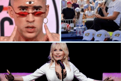 BREAKING SHOCKWAVE: A fictional scenario has fans imagining chaos after Dolly Parton delivers a blistering ultimatum: in this storyline, she vows to boycott the Super Bowl if Bad Bunny headlines the halftime show — and instead joins Turning Point USA to honor Charlie Kirk. “I’m an American,” she declares. “I’d rather stand for something real than the NFL’s circus.” The internet erupts. Supporters cheer. Critics rage. Everyone’s asking: What happens next?