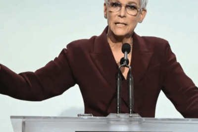 🔥 “Jamie Lee Curtis Drops Political Truth Bomb While Accepting Jane Fonda Humanitarian Award — Democrats Swept, and She’s Celebrating Big 😱🎬”