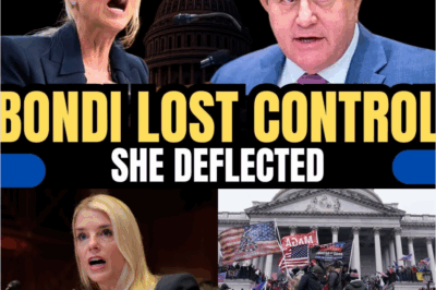 “🚨BOMBSHELL CLASH🚨 Bondi MELTS DOWN as Rep. Morelle Corners Her With Brutal Questions on Jan. 6 Pardon Talks — Tension ERUPTS, Voices Rise, and Viewers Left Asking: What Was She Trying to Hide?”