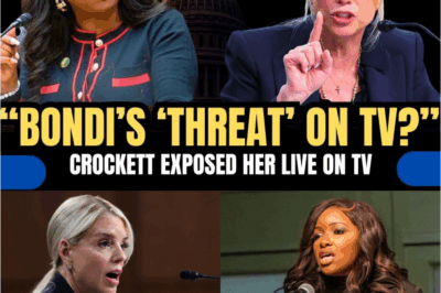 “SHOCKING Showdown: Jasmine Crockett STRIKES BACK After Pam Bondi’s Explosive Fox News Threat – The Fiery Exchange Has America Reeling, Insider Sources Reveal Political Fallout Could Be Catastrophic!”