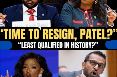 🔥 “ABSOLUTE DESTRUCTION: Jasmine Crockett OBLITERATES Kash Patel in Historic Hearing — Calls Him ‘Least Qualified FBI Director EVER,’ Exposes Stunning Failures, White‑Supremacy Blind Spots, and 14‑YEAR Staffing Crisis That Could Endanger Millions!”