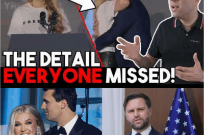 🔥 SHOCKING NEW CLIP: Body-language expert claims Erika Kirk & JD Vance exchanged a hidden signal on camera — and it wasn’t the hug. Viewers are freaking out, asking what really happened in those few seconds no one noticed.