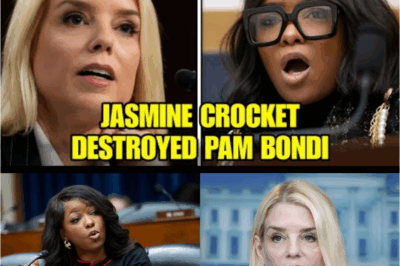 “SHOCK ERUPTS IN D.C.: Jasmine Crockett PUBLICLY DESTROYS Pam Bondi After a Stunning On-Air Threat on Fox News — Bondi’s Team SCRAMBLES, Security Steps In, and a Leaked Microphone Clip Reveals What REALLY Set Crockett Off. The Fallout Is Spiraling Out of Control…”