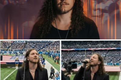 No one knew Thanksgiving night was about to feel holy. Brandon Lake didn’t just sing the National Anthem — he lifted the entire stadium into a silence no one expected.