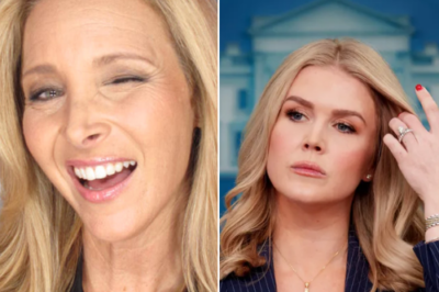 Lisa Kudrow set the stage on fire with a fearless parody of Karoline Leavitt that stunned the audience. Her biting line, “That was a stupid question,” triggered uproarious laughter—but also fierce backlash. Social media erupted, splitting viewers between outrage and admiration. Was this a masterclass in satire or a shockingly harsh comedic hit that went too far?