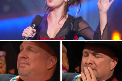 It hit like lightning. One second the room was silent — the next, Garth Brooks was on his feet, eyes glassy, breath caught, and the word tore out of him before he could stop it: “DAMN!!”
