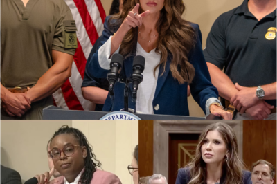 “‘Stop Talking Crazy’: Fiery Exchange Erupts as Rep. McIver Clashes With DHS Secretary Kristi Noem — A Tense, On-Camera Confrontation That Sent Shockwaves Through the Hearing Room and Lit Up Political Media.”