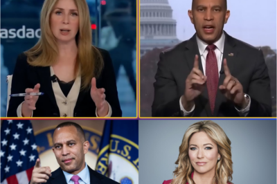 “CNBC Host Puts Hakeem Jeffries on the Spot in a Heated On-Air Exchange — A Tense Back-and-Forth That Left Viewers Divided and Social Media Buzzing Over Who Really Came Out Ahead.”