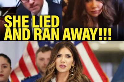“Kristi Noem Faces Fierce Scrutiny After Abruptly Leaving Heated Hearing — Lawmakers, Commentators, and Viewers Question What Prompted the Sudden Exit.”