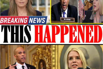 “Cory Booker Puts Pam Bondi on the Spot With One Pointed Question About DOJ Corruption Cuts — A Tense Exchange That Stunned the Room and Ignited Immediate Debate Over Accountability.”