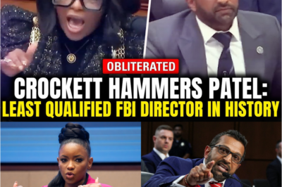 “Rep. Jasmine Crockett Unloads on Kash Patel in Explosive Hearing Clash as Jim Jordan Steps In — A Chaotic Moment That Left Lawmakers Talking and Viewers Debating Who Won the Showdown.”
