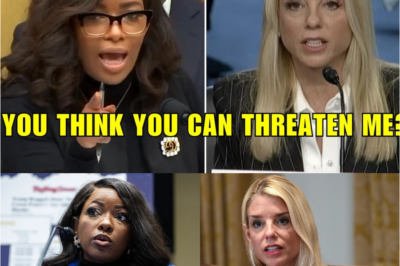 “Rep. Jasmine Crockett Fires Back at AG Pam Bondi Over ‘Retribution’ Warning — A Sharp Rebuttal That Escalates Tensions and Reignites Debate Over Justice, Power, and Political Retaliation.”
