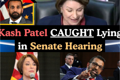 “Amy Klobuchar Confronts Kash Patel Directly in Tense Hearing Exchange — A Blunt Line Stops Him Cold and Sparks Immediate Debate Over Who Gained the Upper Hand.”