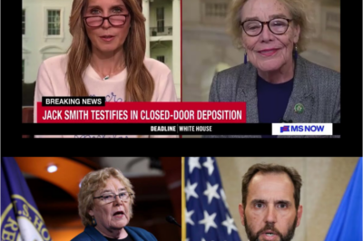 “Rep. Zoe Lofgren Joins Nicole Wallace Following Jack Smith’s Testimony — A Post-Hearing Conversation That Reignites Debate Over Accountability, Politics, and What Comes Next.”