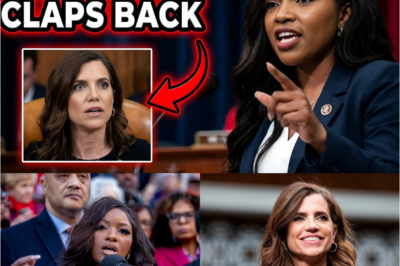 🚨 MUST-SEE CLASH: Jasmine Crockett reportedly fires back at Nancy Mace following an alleged physical threat, igniting a heated public showdown. Social media explodes as supporters rally, critics debate, and insiders warn this confrontation could have major political and personal repercussions for both parties involved.