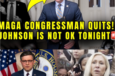 🚨MAGA Congressman SHOCKS Washington, QUITS MID-NIGHT, Leaving Mike Johnson DEVASTATED, Party in PANIC — Chaos EXPLODES Across Capitol as Allies SCRAMBLE, Secrets LEAK, and Political Fallout THREATENS to Topple GOP Power Structure in an UNPRECEDENTED Meltdown!