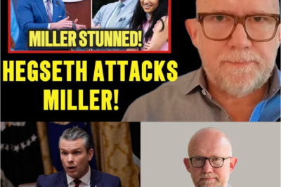 “Hegseth ERUPTS on Stephen Miller and His Wife in a jaw-dropping on-air meltdown that leaves the entire panel stunned, producers scrambling, and Rick Wilson openly laughing at the chaos. The outburst was so explosive that insiders say it may be the wildest moment Hegseth has ever unleashed on camera.”
