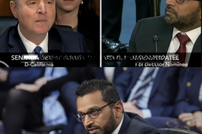 Schiff READS Classified File LIVE — Patel’s Face Goes WHITE, Security Rushes In After ONE Name
