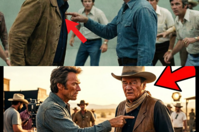Clint Eastwood Walked Onto John Wayne’s Set UNINVITED —What Happened Next Surprised Everyone