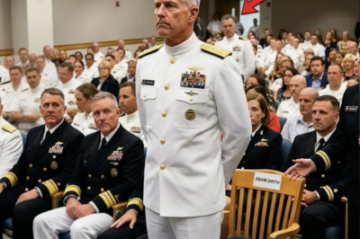 Everyone Sat Down at Navy Ceremony — Until 3-Star Admiral Refused to Sit When He Saw Who Was MissingÂ