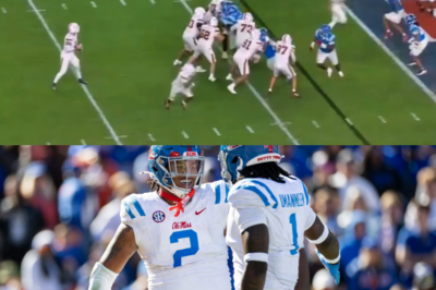 Ole Miss Star Busted Totally Quitting Mid-Play During Carson Beck’s Game-Winning TD—Shocking Viral Video Has Fans Fuming