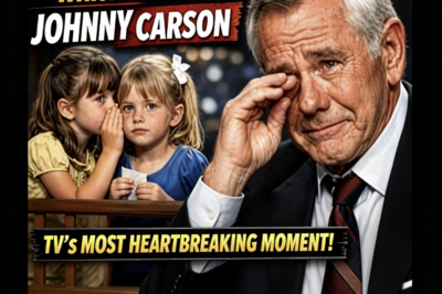 Two Little Sisters Whisper Something to Johnny Carson — Seconds Later He Broke Down on Live TV! 