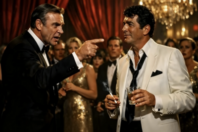 Sean Connery Mocked Dean Martin in Front of 350 Guests — One Response Changed Everything 