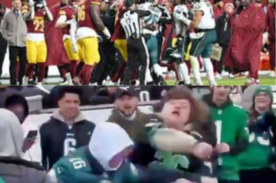 Several Philadelphia Eagles Fans Hospitalized As Violent Brawl Breaks Out Before Game vs. Commanders [VIDEO]