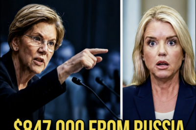 In Just 83 Seconds, Warren Exposes $847,000 in Alleged Russian Ties — Bondi Goes SilentÂ