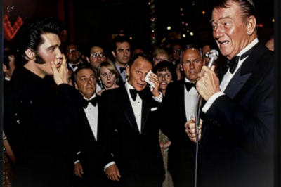 The Night John Wayne Broke His Own Rule — And Elvis Presley Saw It Up Close 